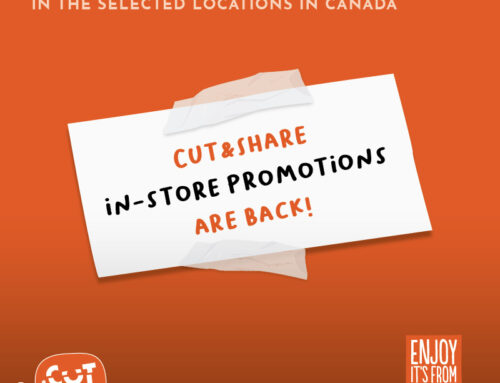 The Cut & Share in-store promotions in Canada will be back in June!